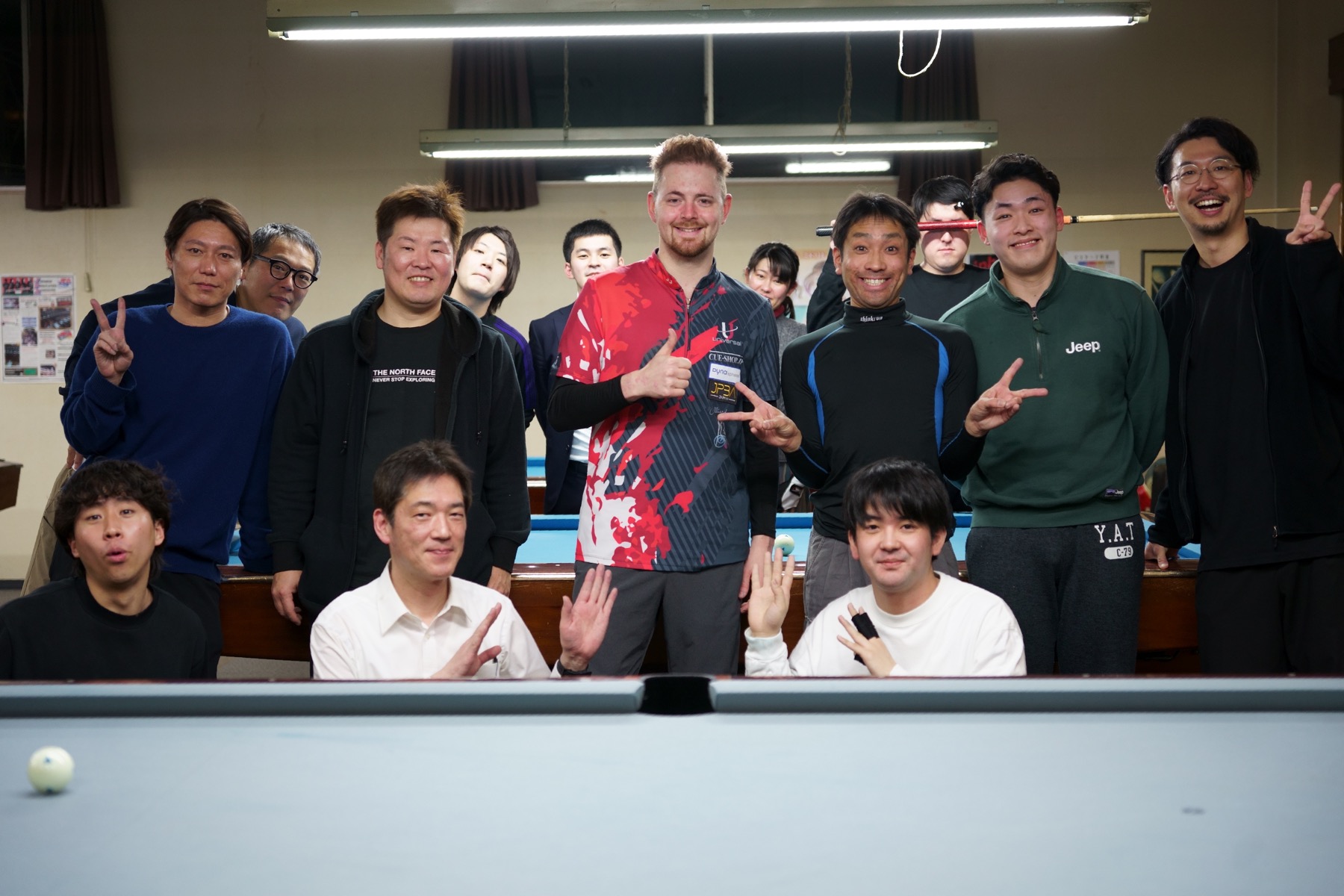 プロチャレンジイベントの集合写真